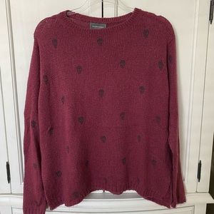 Wooden Ships Skull Sweater